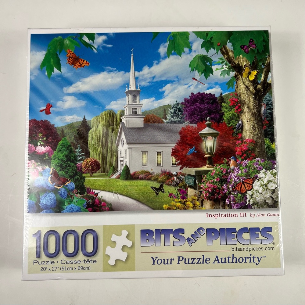 Bits and Pieces Inspiration III 1000 Piece Jigsaw Puzzle - New
